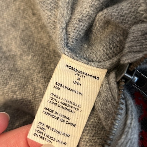 Woolrich sweater vest lambswool featuring cute sheep - Picture 7 of 7